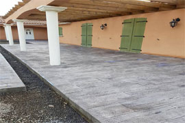 Béton Imprimé Décoratif